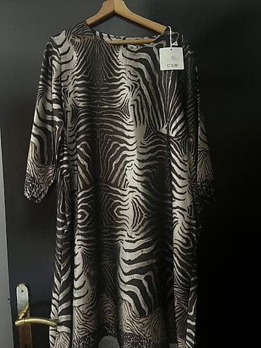 suknja leopard print: Haljina CEM sa animal printom (zebra) - Brend: CEM (originalna — 1