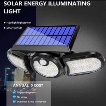olovne baterije: Cena 2250 dinara Solarna lampa SH-1206A Specifikacija: Naziv — 5