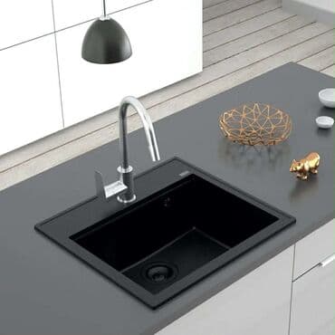 barcaffe soljice cena: Granitna sudopera dimenzije sudopere: 560x510 mm dimenzija korita — 1