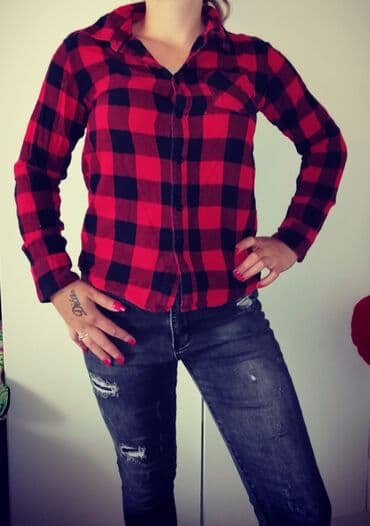 krem pantalone i bela kosulja: Shirts — 1