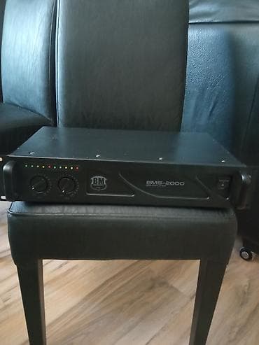 antene za radio stanice: BM Sonic BMS-2000 – profesionalno pojačalo - Model: BMS-2000 Pro — 2