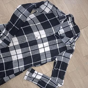 panini sat cena: Zenska karirana haljina košulja dugih rukava - Dizajn: krupna — 2