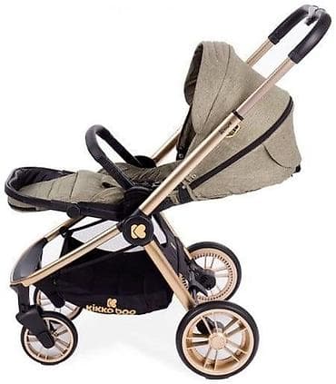 buster sediste za decu: KIKKA BOO Kolica VICENZA premium beige set 3u1 sa tvrdom korpom i — 4