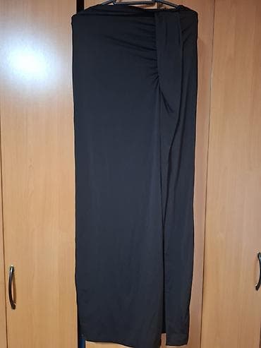 kombinezoni svečani: Elegantni komplet: korset bodi + duga suknja, crna - Gornji deo — 2