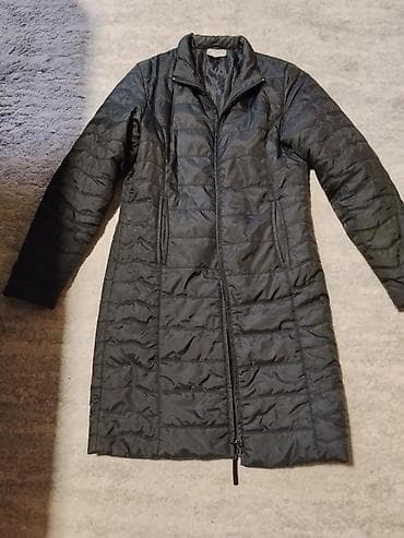 Lepota i nega: Dugačak ženski kaput-jakna Mosaic, veličina M. - Boja: crna - Kroj — 1