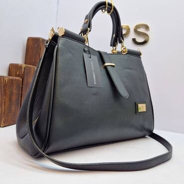 pa torbe: Elegantna torbica, Dolce & Gabbana, Materijal: Koža — 1