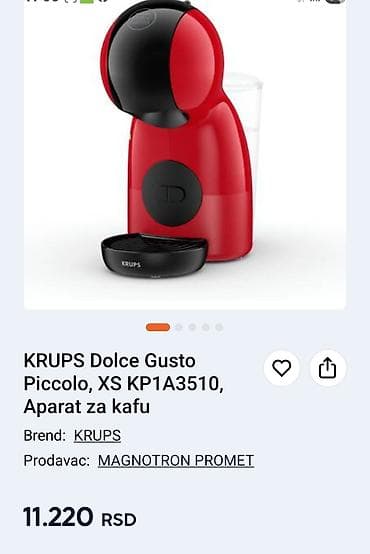 aparat za sendvice 3 u 1: KRUPS NESCAFÉ Dolce Gusto Piccolo XS aparat za kafu na kapsule – — 6