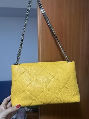 nine west torba za laptop: Ženska torba Mona – žuta, prošivena - Model: pravougaona — 4