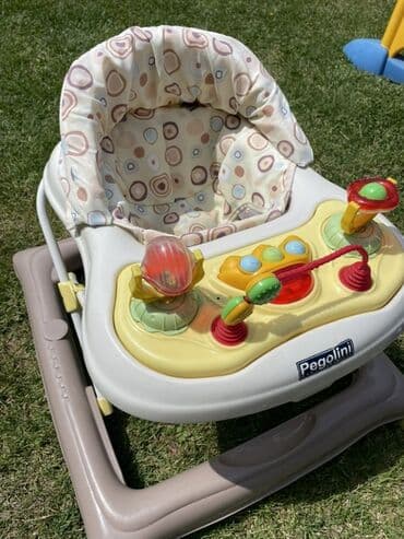 tom i dzeri igracke: Pegolini Primo šetalica za bebe. Ima sedište sa mekanom podlogom sa — 1