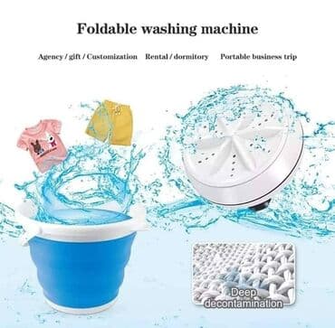 Mini Portable Washing Machines: Mini ves masinaPrenosiva masina za ves Toje nezavisna mašina za — 3