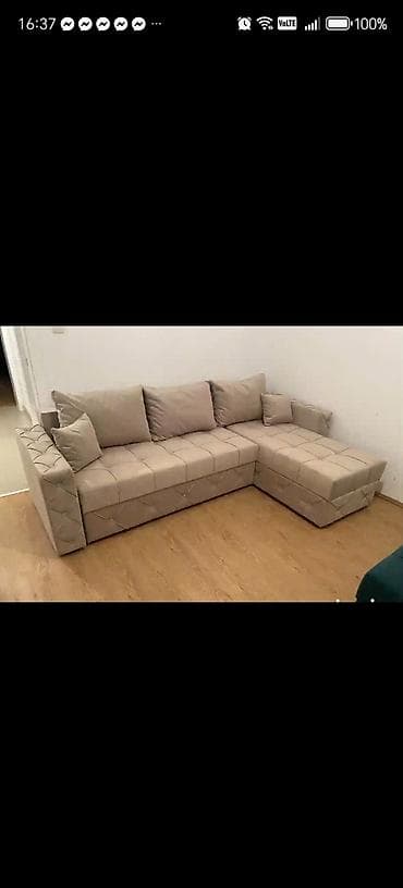 organizator za igračke: Ugaona garnitura ROMA – 275 x 170 cm - Moderan L‑oblik sa širokom — 4