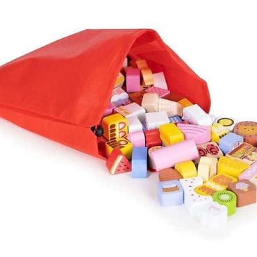 Building Blocks: EDUKATIVNE DRVENE KOCKE SET – CANDY CITY, 116 kom Brend: ECO TOYS — 4