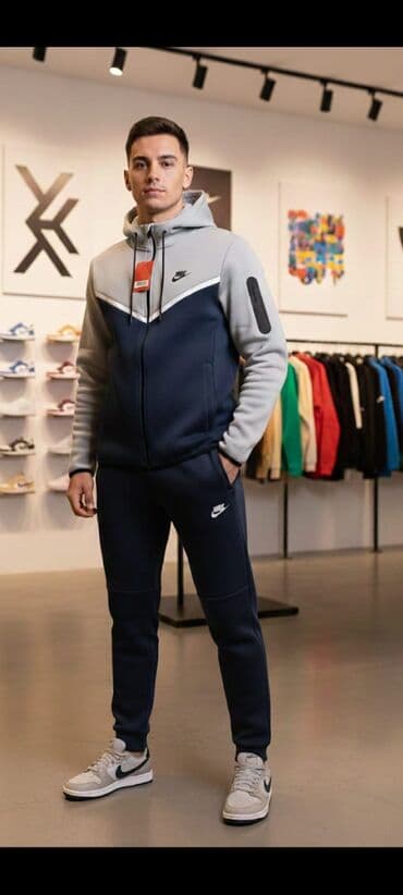 letnje pantalone za punije: Komplet, 2XL, L, M, Nike, bоја - Šareno, Poliester — 4