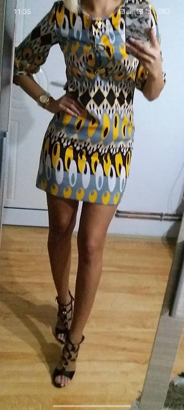 kander cipele: Čipkana haljina u mint zelenoj boji - Model: ravna/silueta do kolena — 9