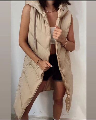 crni prsluk zenski: Prsluk 3300din
S m l
Boje: Crna i Krem — 1