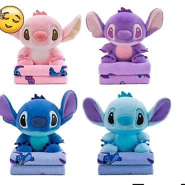 vodene igracke za decu: Plišano ćebe i igračka STITCH U kompletu dolazi mekano ćebe i igracka — 2