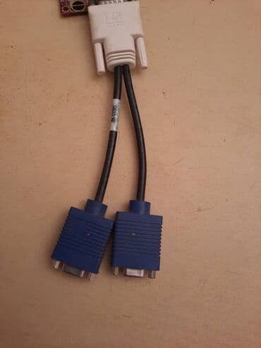 adapter za struju 220 na 110 cena: Retro,stara graficka i adapter VGA sa graficke na 2 monitora Ispravna — 13