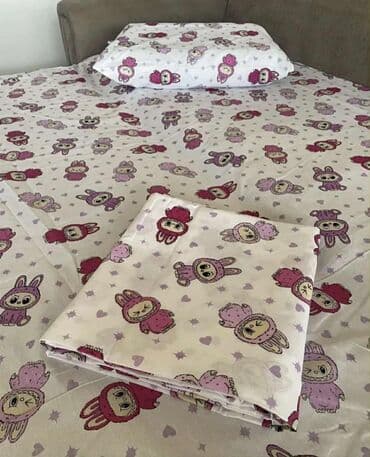 Nameštaj: Posteljina za decu, Pamuk, bоја - Šareno, Domaće — 4