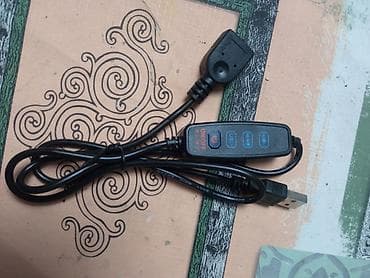 USB kontroler/prekidač za grejače ili LED trake - Napajanje: USB A
