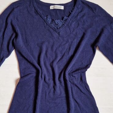 pantalone push up: L (EU 40), Jednobojni, bоја - Svetloplava — 2