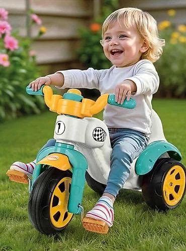 tn za decu: Dolu Super Bike – trotočkaš za decu - Dečji vozić/bicikl na tri točka — 1