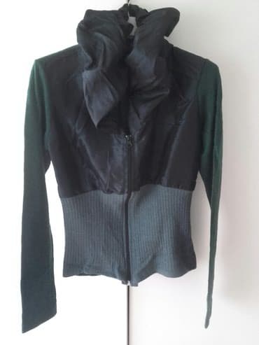 tunike elegantne: M, Saten, Jednobojni, bоја - Zelena — 1