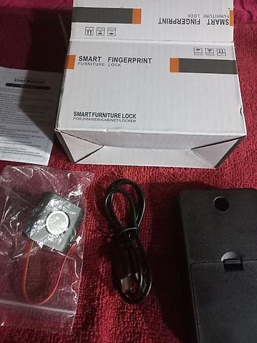 bockalice za djecu: Pametna brava za nameštaj sa otiskom prsta Opis: - Elektronska brava — 2