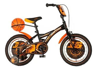 polovne bicikle paracin: Bicikl kids Visitor Basket 16" – crno/narandžasti, polu mat Opis: - — 2