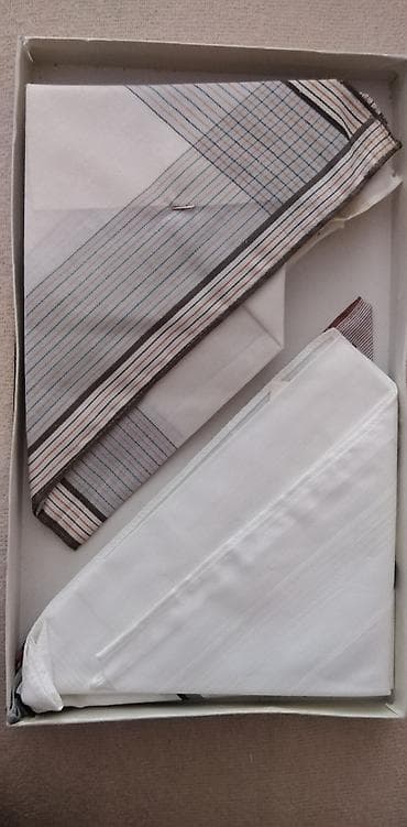 iqos 2.4 бела светло: Muske maramice 100 % pamuk 6 kom.(2 kom. nisu na slikama) dim. :40x40 — 2