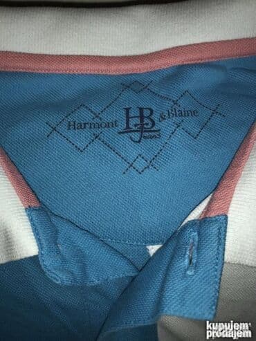 Venčanice i aksesoari: Original Harmont &Blaine majica M 100% extra fine cotton Ramena — 2