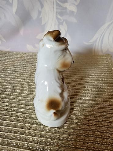 swarovski figure: Nova figura pasa 1951 do 1974g.Lippelsdorf GDR. Nova porcelanska — 3