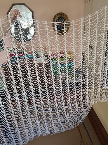 avan i tucak: 4 zavese. Ručno heklani — 2