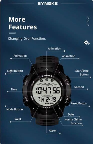 satovi fossil ženski: Sport watch, Male — 8