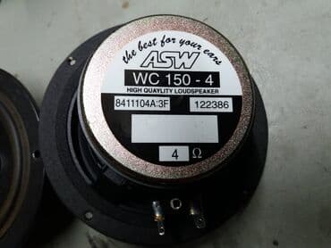 iznajmljivanje zvucnika novi sad: Asv i Vifa po 1 kom. -asv 15cm-1 kom. =25e -vifa 15cm-1kom. =20e — 3