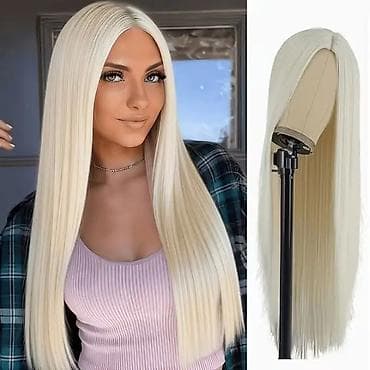 Perike i klipse: Perike – ravna kosa, više stilova i boja Opis: - Moderna kolekcija — 9