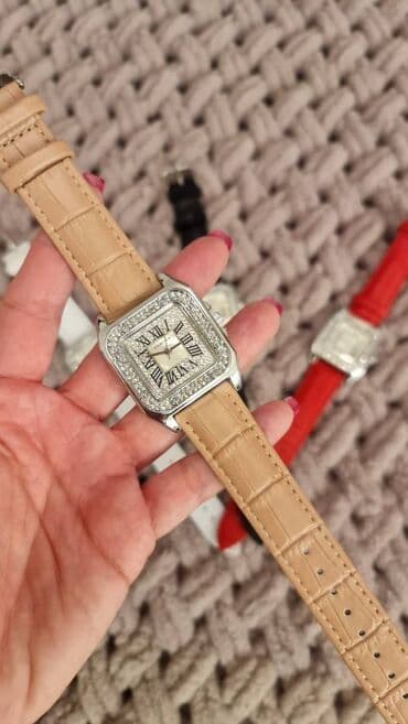 zenski kaiševi i pojasevi: Classic watch, Cartier, Female — 5