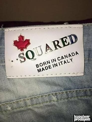 bez odelo: Original DSQUARED2 farmerice 33 100% cotton Polustruk 45cm duzina — 1