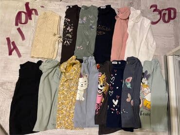 Dečija odeća: Paket: Majice, Za devojčice — 1