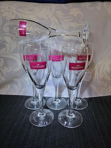 Prehrambeni proizvodi: Case nove za vino kristal Hochrigll,nemacka iz 90ih.god. Case za vino — 4