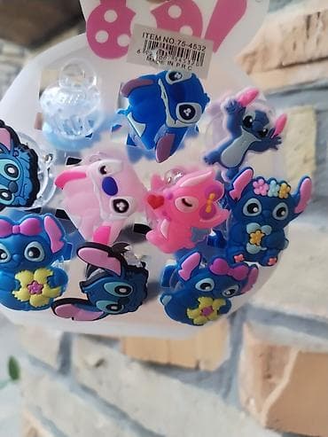 mona tasnice cena: Stitch šnale za kosu – set mini klipsni - Tematske šnalice — 3