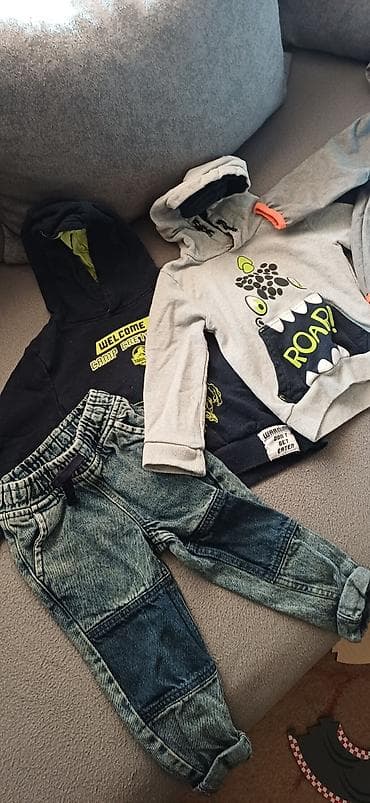 šetalica za bebe: 92-98 duksići i farmerice — 1