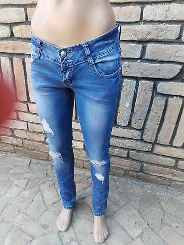 mona mala torba: Ženske farmerke – veličina S - Model: uske/skinny, nizak struk sa — 1