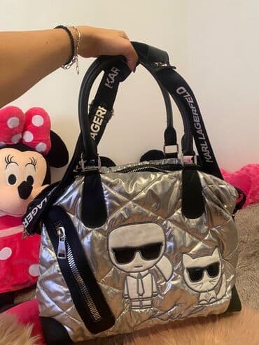 karl lagerfeld sorc: Tote bag, Alex Max, Material: Patent leather — 3