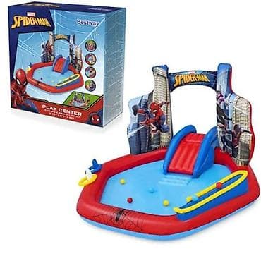 lidl prskalica za terasu: BAZEN SPAJDERMEN 14/98793 – Fantastična vodena zabava za vrele letnje — 8