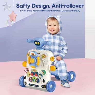 Ostale dečije stvari: Preporuka 🤩 🤗 NAJBOLJI 5u1 za bebe 🤗 ✅Hodalica za bebe ✅Režim stola za
