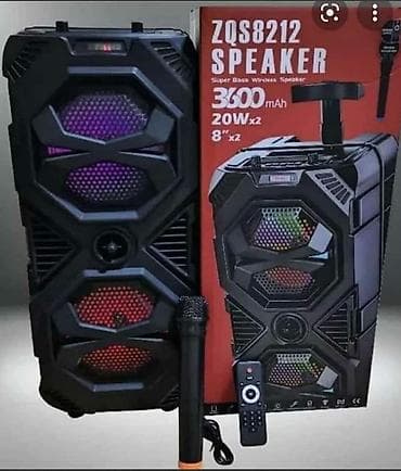 Karaoke bluetooth zvučnik ZQS 8212 + bežični mikrofon 9500din na lalafo.rs Karaoke bluetooth zvučnik ZQS 8212 + bežični mikrofon 9500din