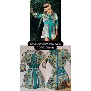 Haljine: Rinascimento versace print haljina – veličina S NOVO - Model: kratka — 1