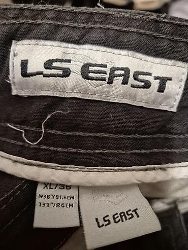 Shirts: LS EAST muške cargo pantalone W - 36 L - 33 - Veličina: XL / 36 — 3
