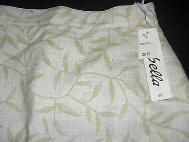 nike tailwind 4: NOVA suknja 40 sa etiketom Nova bež-zelenkasta viskoza-poliester-lan — 2