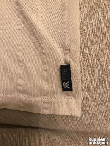 Kape i aksesoari: Original CERRUTI jeans majica M 100% cotton Ramena 47cm duzina — 3